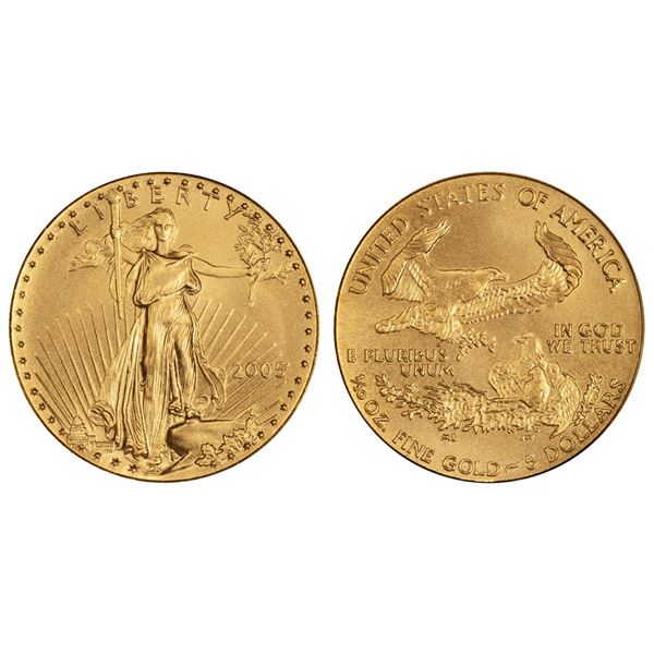 2005 $5 American Gold Eagle Coin