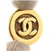Image 2 : Chanel Gold CC Round Earrings