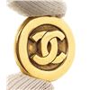 Image 4 : Chanel Gold CC Round Earrings