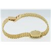 Image 9 : Geneve 14K Yellow Gold Diamond Bezel Wristwatch