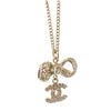 Image 3 : Chanel Gold Ribbon Necklace