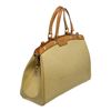 Image 2 : Louis Vuitton Yellow Monogram Vernis Leather Brea MM Satchel Bag