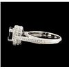Image 3 : 1.44 ctw Sapphire and Diamond Ring - 18KT White Gold