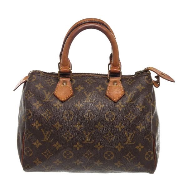 Louis Vuitton Brown Speedy 25cm Satchel Bag