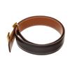 Image 3 : Hermes Black Leather Constance 65cm Belt