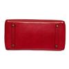 Image 5 : Hermes Red Leather Birkin 30cm Satchel Bag
