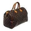 Image 3 : Louis Vuitton Brown Monogram Canvas Speedy 35cm Satchel Bag