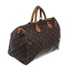 Image 2 : Louis Vuitton Brown Speedy 35cm Satchel Bag
