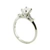 Image 2 : 0.53 ctw Diamond Engagement Ring - Platinum