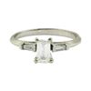 Image 3 : 0.53 ctw Diamond Engagement Ring - Platinum