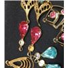 Image 2 : Earring Findings - Six Pairs, One Stone missing