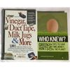 Image 2 : Two Books -  Vinegar, Duct Tape, Milk Jugs & More  AND  Who Knew? Green Hints and Tips