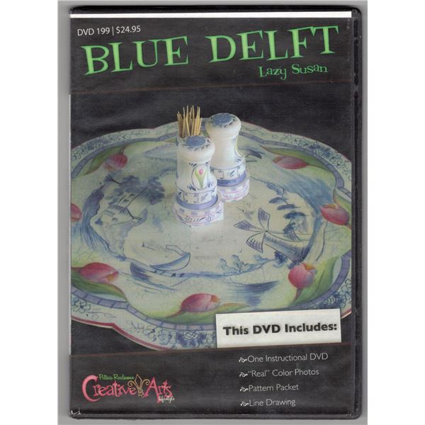 Creative Arts DVD , Blue Delft Lazy Susan