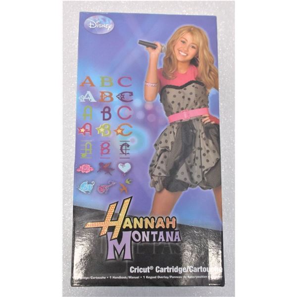 Cricut Disney Cartridge - Hannah Montana - SIX FONTS