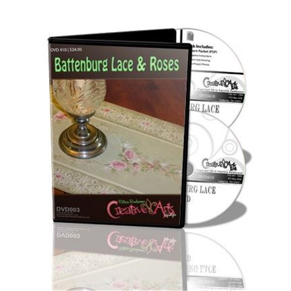 Patricia Rawlinsons Course, Battenburg Lace and Roses DVD