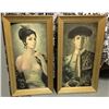 Image 1 : TWO Framed Vintage Prints, Artist Barbara Webber, 12" x 24"