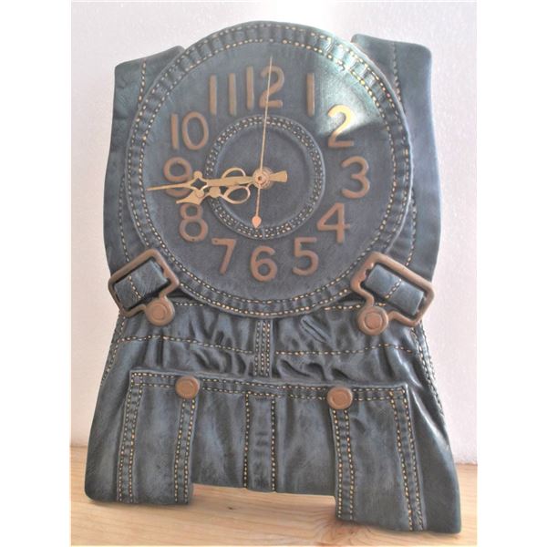 Wall Clock - Overalls