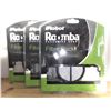 Image 1 : THREE iRobot Roomba Filter Packs - NEW