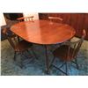 Image 1 : Dining Table with four chairs - PICK UP AT FARM
