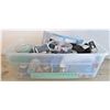 Image 1 : Shoebox Bin of Thread and Sewing Items