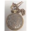 Image 2 : Quartz Pocket Watch - Gold Tone - Locomotive