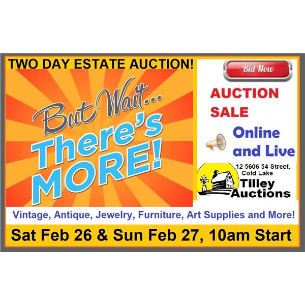 Welcome To The Auction