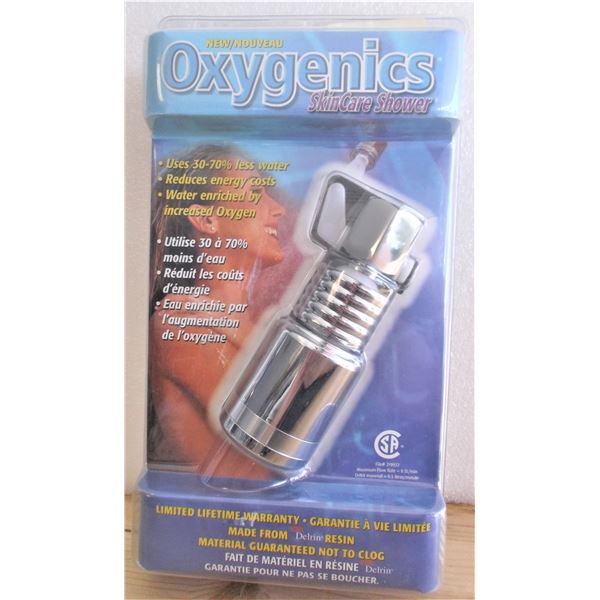 Oxygenics Skin Care Shower Head - NEW