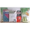 Image 1 : Sewing Lot - Janome Straight Stitch Foot, Open Toe Foot, 3 6-in-1 Stick n Stitch, 2 Triangle Trimmer
