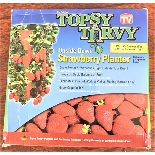 Topsy Turvy Planter - Strawberry - NEW