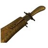 Image 2 : ANTIQUE ALL BRASS CARVING SET MADE IN INDIA ENGRAVED