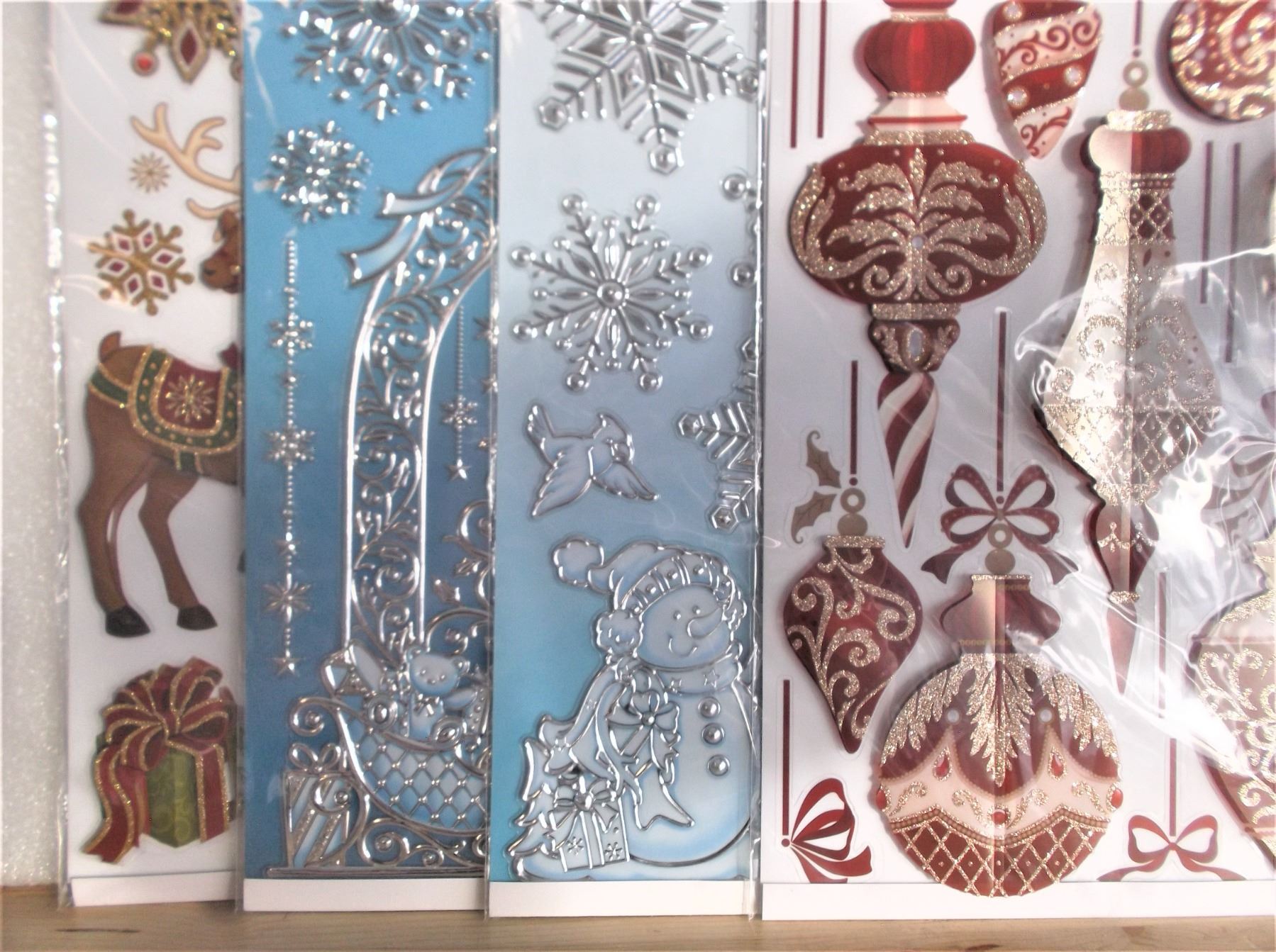 Christmas Window Clings and Wall Art