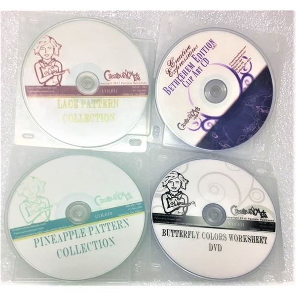 Creative Arts DVD , FOUR DVD Lessons