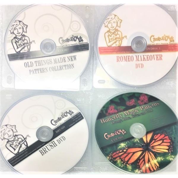 Creative Arts DVD , FOUR DVD Lessons