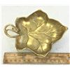 Image 2 : Brass Leaf Trinket Dish