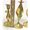 Image 3 : Three Brass Candle Holders