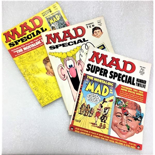 THREE Mad Magazines