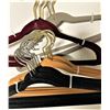 Image 2 : THIRTY VELVET HANGERS  Various Colours