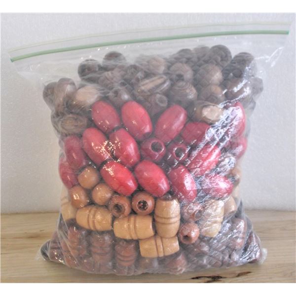 Bag of Wooden Beads