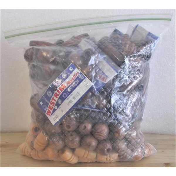 Bag of Wooden Beads