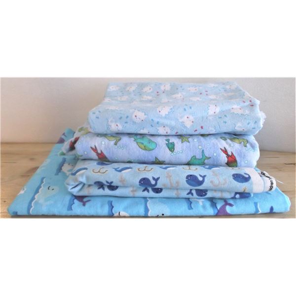 Lot of Fabric - Ocean Themed