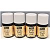 Image 1 : Duncan OG801 Bright Gold Overglaze - FOUR 2 gram Bottles - NEW - Contains 7% Gold