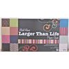 Image 1 : "Must Have Larger Than Life Paper Stack" Cardstock - 36 Sheets - 24" by 12"