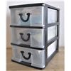 Image 1 : Three Drawer Storage Container with Sewing Items