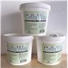Image 1 : THREE Sealed Containers of Gelly Wax (22 ounces/each) - and some wicks
