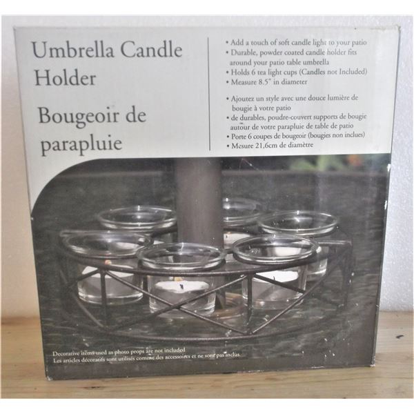 Umbrella Candle Holder - New in Box