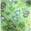 Image 1 : Piece of Soft Fabric - Cartoon Animals , Dimensions 40" x 52"