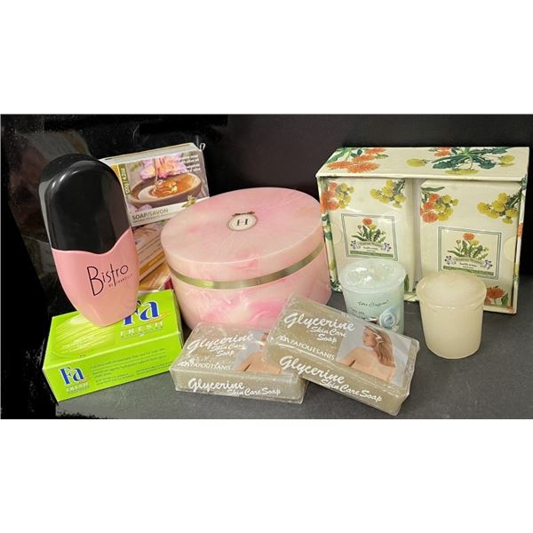 Bath Products and Candles