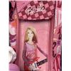 Image 2 : Shoebox Bin of Toys - Barbie Type Dolls,  Barbie Pencil Case (used, has some pen markings)