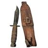 Image 1 : Knife in Leather Sheath