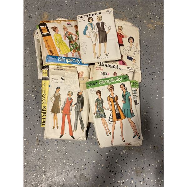 Vintage Patterns - Large Collection of Ladies Wear